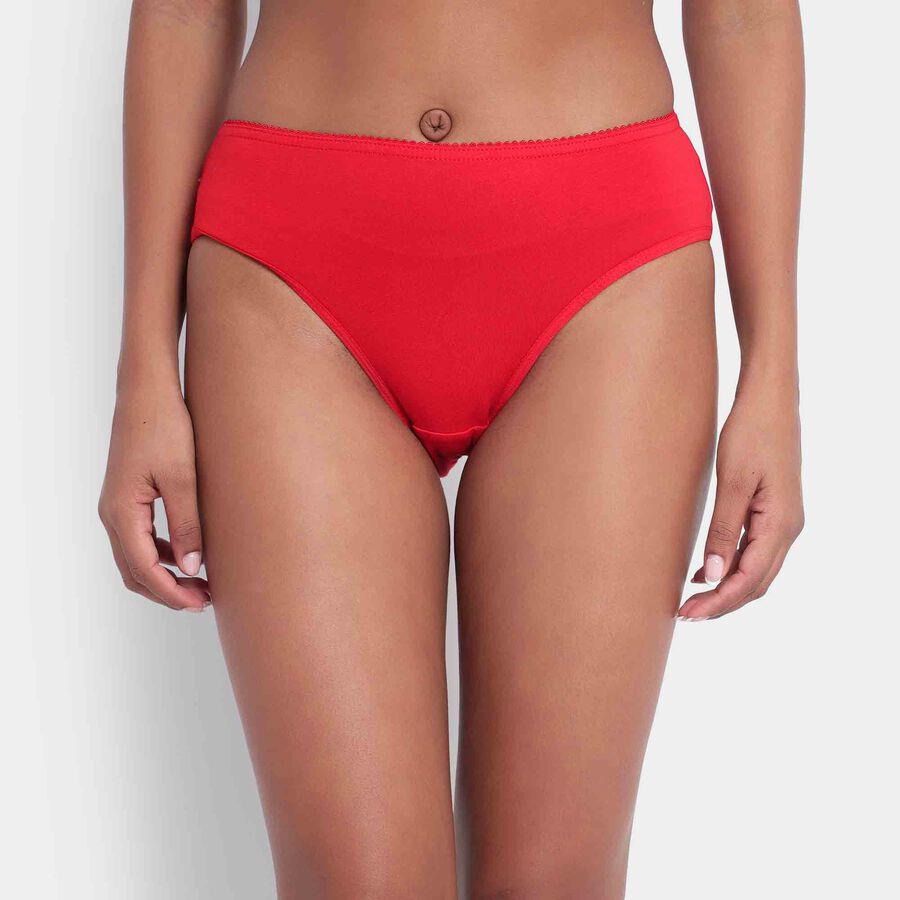 Solid Panty, Red, large image number null