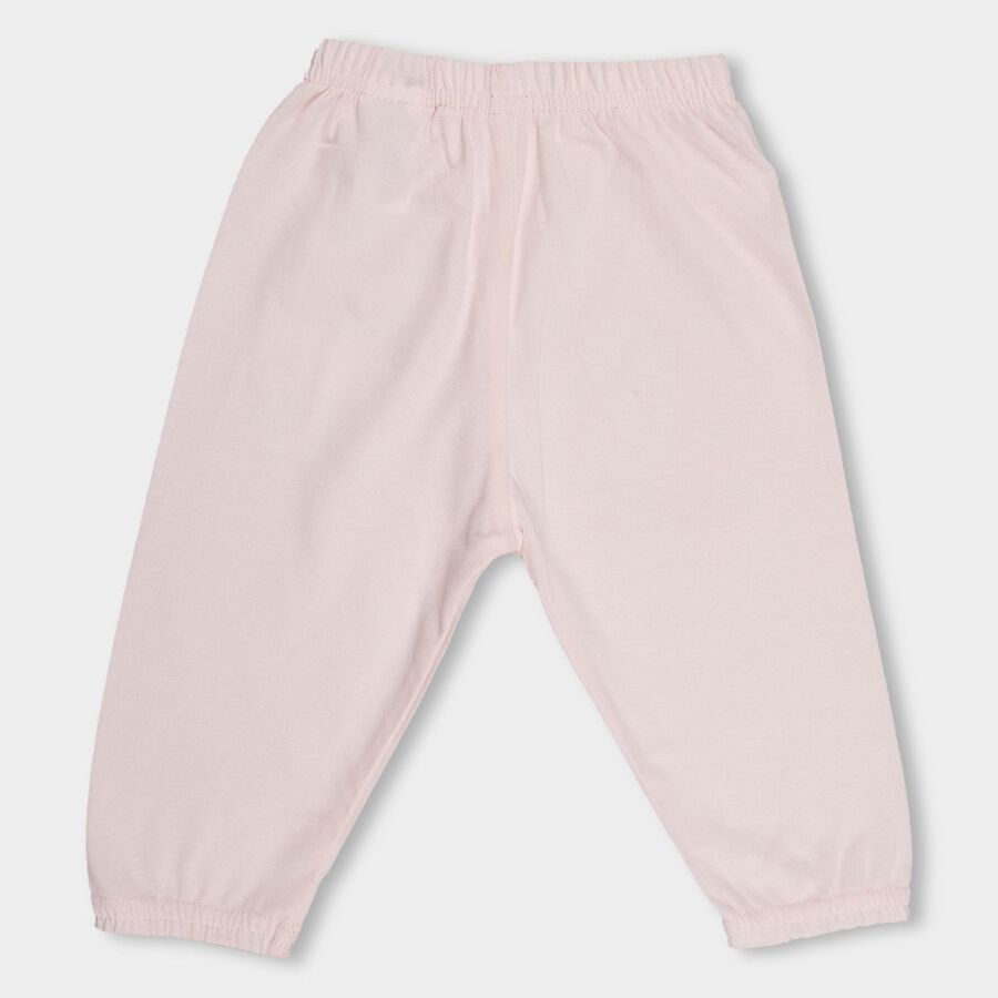 Infants' 100% Cotton Elasticated Pyjama , Light Pink, large image number null