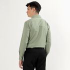 Men's 100% Cotton Formal Shirt, Light Green, small image number null