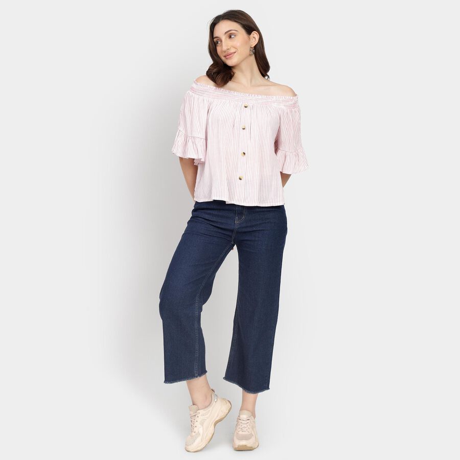 Ladies' Top, हल्का गुलाबी, large image number null