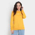 Round Neck Sweatshirt, Mustard, small image number null