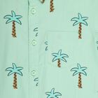 Boys' 100% Cotton Casual Shirt , हल्का हरा, small image number null