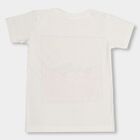 Boys' 100% Cotton Half Sleeves T-Shirt, ऑफ व्हाइट, small image number null