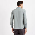 Cotton Solid Casual Shirt, Dark Grey, small image number null