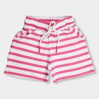 Girls' 100% Cotton Pull Ups Shorts , गुलाबी, small image number null