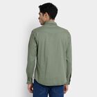 Men's 100% Cotton Casual Shirt, Olive, small image number null