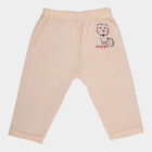 Infants Cotton Solid Pyjama, Peach, small image number null