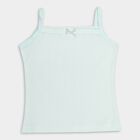 Girls' 100% Cotton Vest (Pack of 2), Light Blue, small image number null