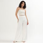 Ladies' Track Pants, White, small