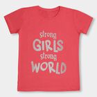 Girls' T-Shirt , Pink, small image number null