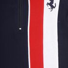Boys' Midnight Navy Blue Cotton Polo Neck Half Sleeve T-Shirt, Navy Blue, small image number null