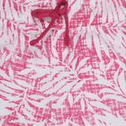 Girls' Bright Pink Printed Pull-Up Shorts, Pink, small