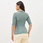 Women's Light Dusty Blue Classic Shirt, Light Blue, small