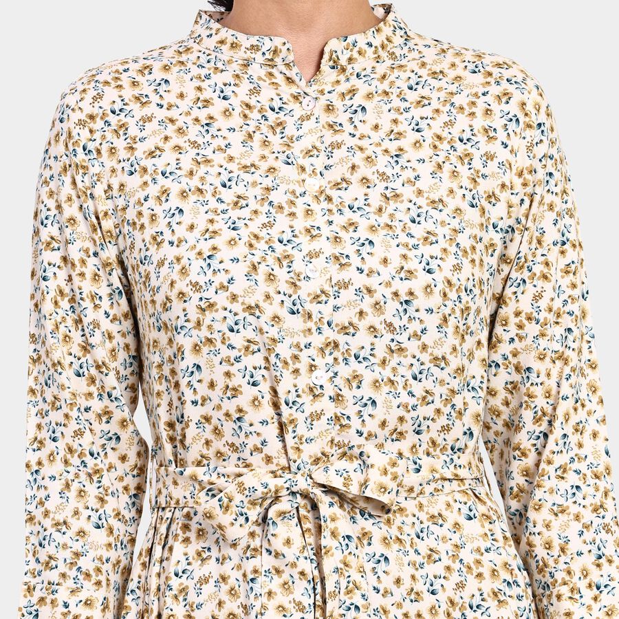 Ladies' Dress , Yellow, large image number null