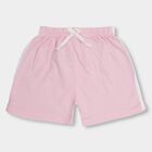 Infants' 100% Cotton Half Pant, हल्का गुलाबी, small