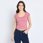 Ladies'  Crop  Top, Pink, small image number null