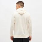 Men's Rich Eggshell White Hooded Neck Casual Sweatshirt, Off White, small image number null