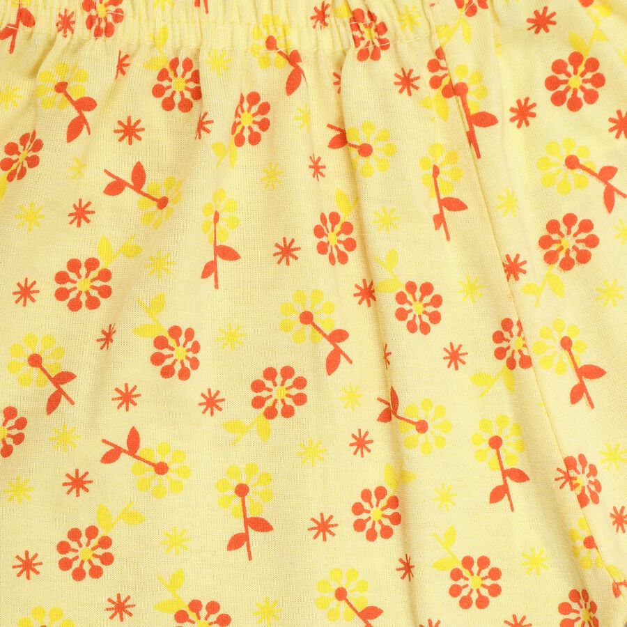 Girls' Pull Ups Shorts , पीला, large image number null