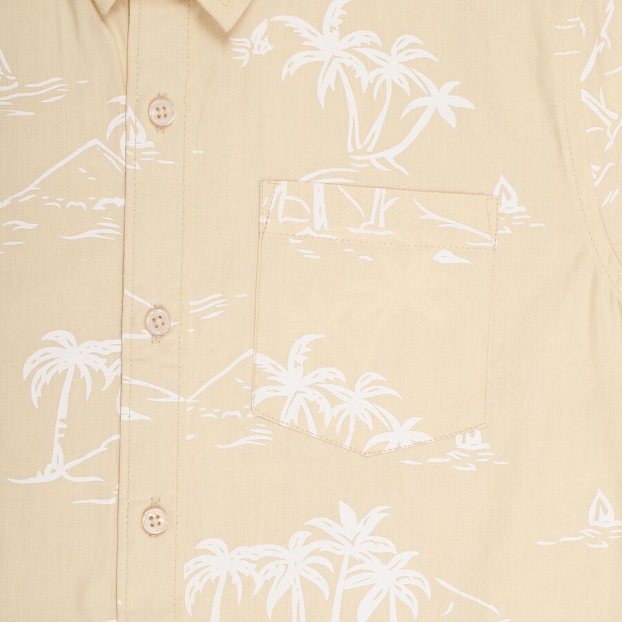 Boys' 100% Cotton Casual Shirt, गहरा पीला, large image number null