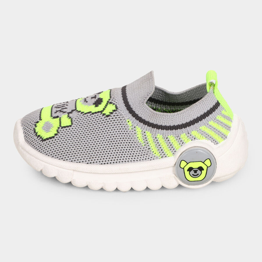 Boys Shoes, Grey, large image number null