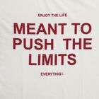 Boys' Half Sleeves T-Shirt, Off White, small