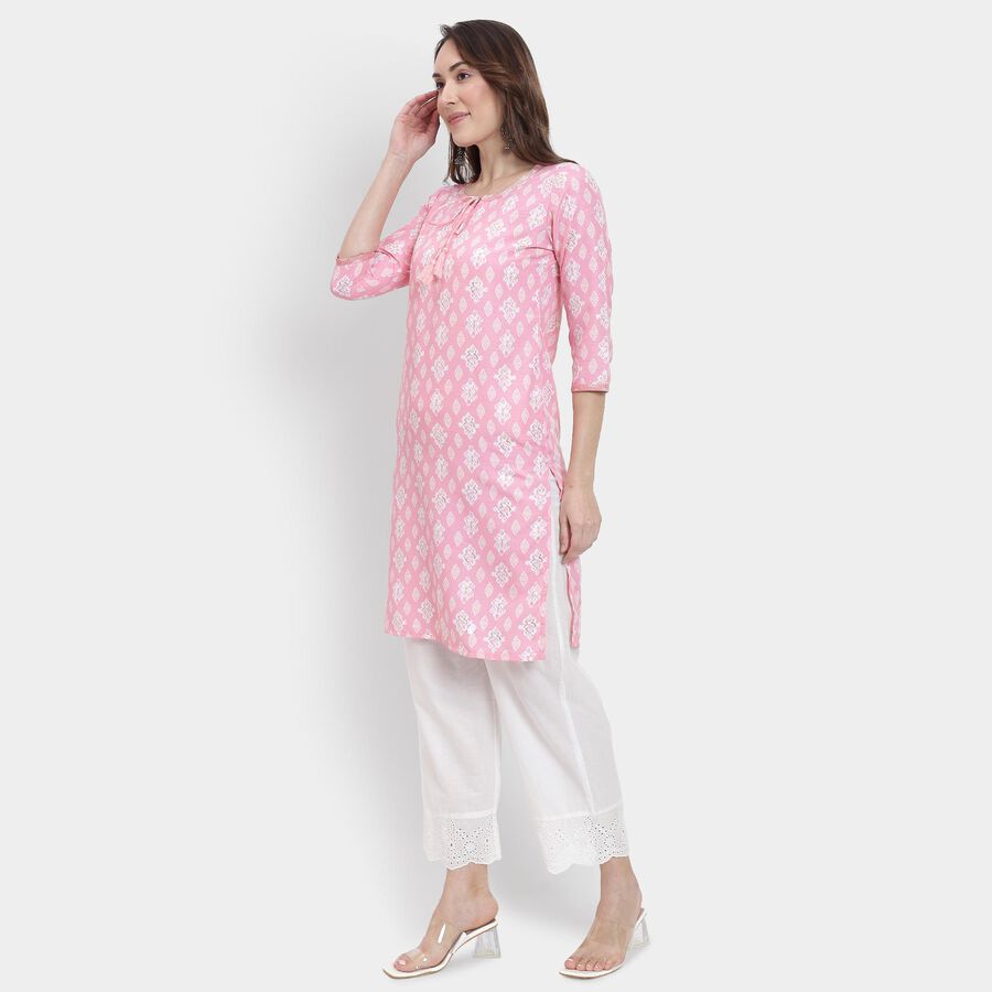 Ladies' Kurta, गुलाबी, large