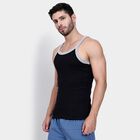 Men's 100% Cotton Gym T-Shirt , Black, small