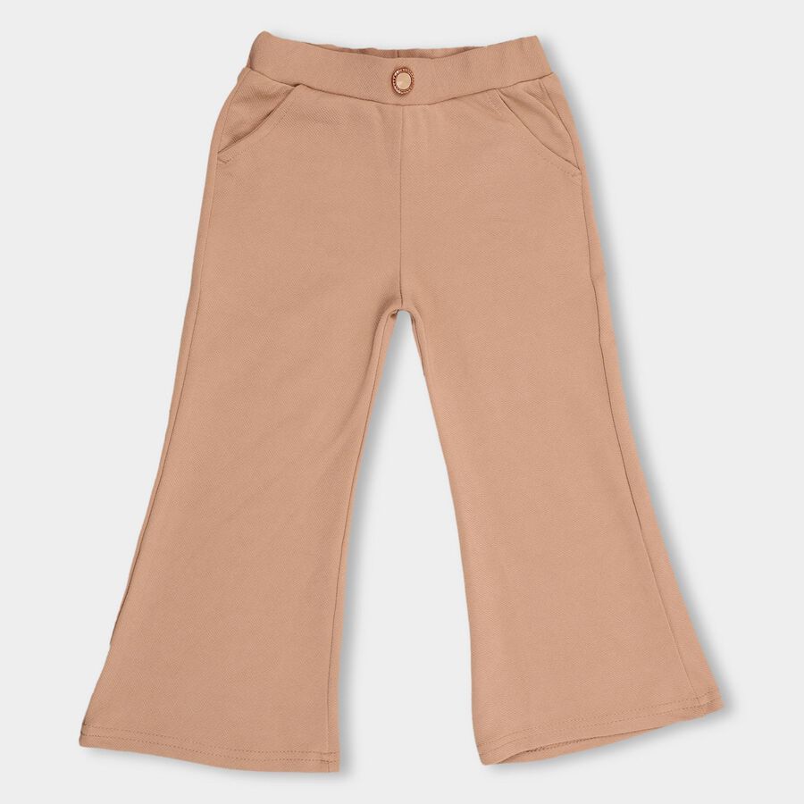 Girls' Trousers, Beige, large