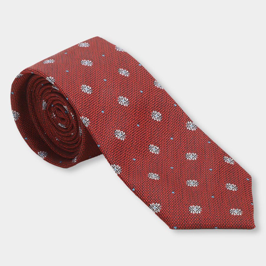 Men's Tie , लाल, large