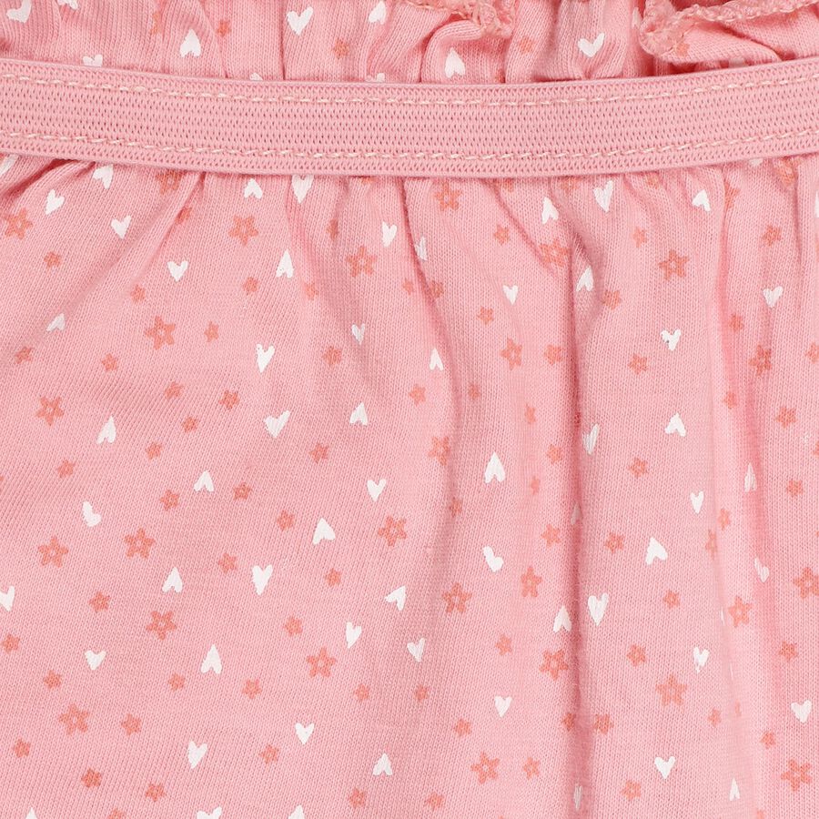 Girls' 100% Cotton Basic Bloomer , Light Pink, large image number null