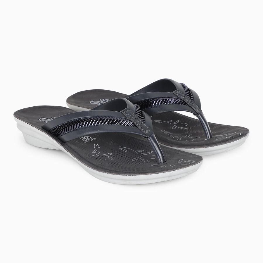 Ladies' Sandal, ग्रे, large