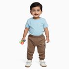 Infants Soft White Relaxed Fit Cotton Pyjama, Beige, small