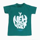 Boys' Half Sleeves T-Shirt, गहरा हरा, small image number null