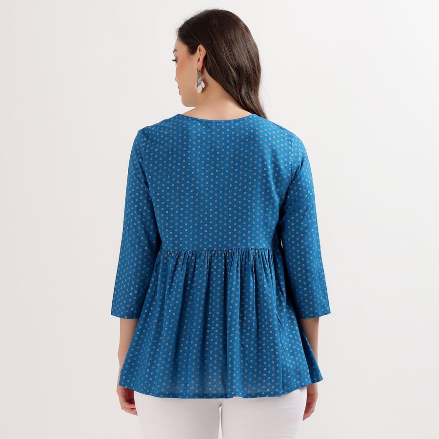 Ladies' Kurti, टील ब्लू, large image number null