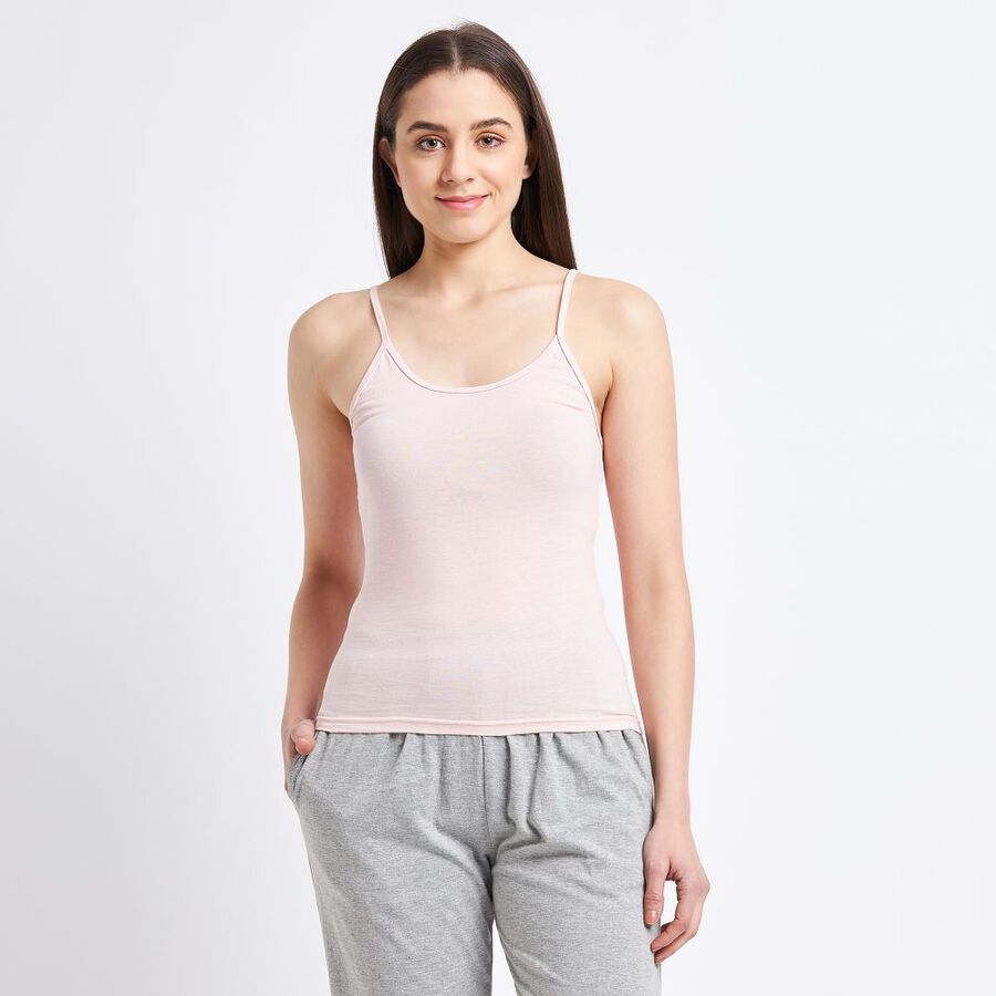 Ladies' 100% Cotton Slips, Light Pink, large image number null