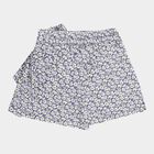 Girls Cotton Skirt, Navy Blue, small image number null