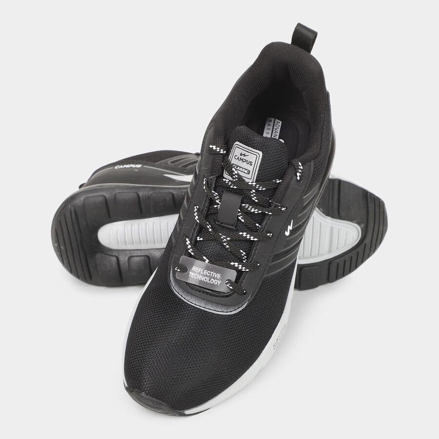 Men's Sports Shoes, काला, large image number null