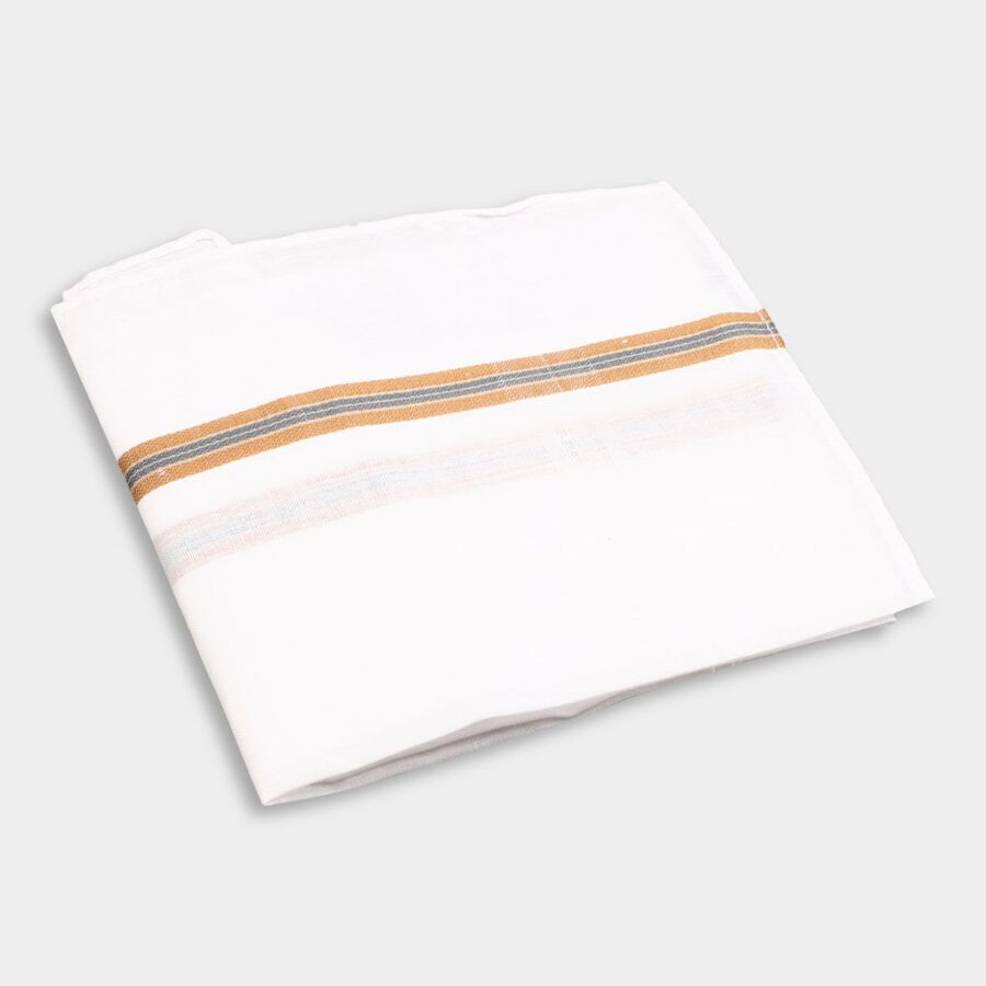Men's Hanky, सफ़ेद, large image number null