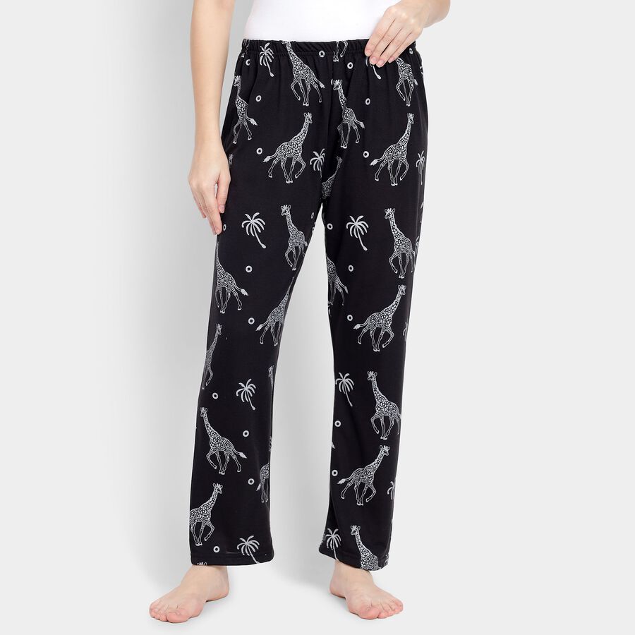 Ladies' Pyjama, काला, large image number null