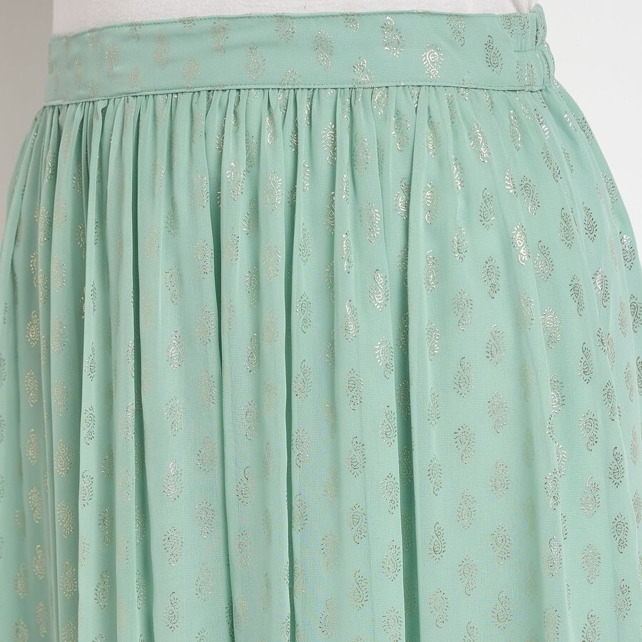 Ladies' Lehenga Skirt, हल्का हरा, large image number null