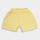 Infants' 100% Cotton Half Pant , Yellow, small image number null