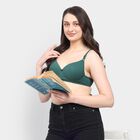 Ladies' Bra , Dark Green, small image number null