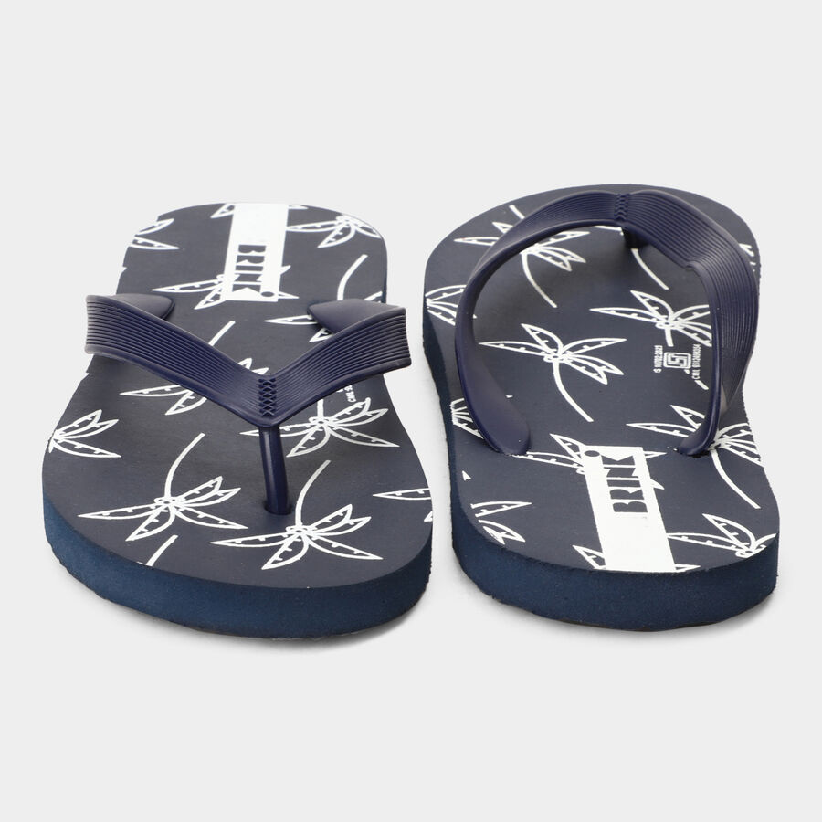 Men's Slippers, Navy Blue, large image number null