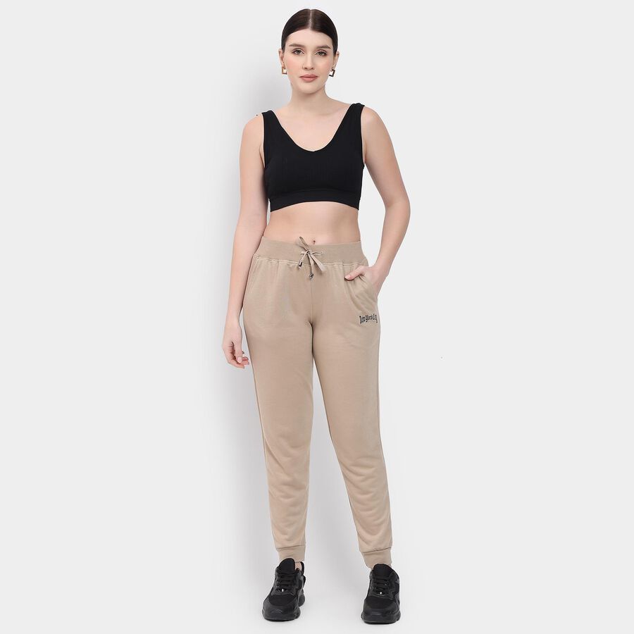Ladies' Track Pants , Beige, large