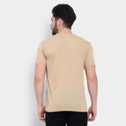 Round Neck T-Shirt, Beige, small image number null