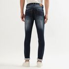 Men's Skinny Jeans , Dark Blue, small image number null