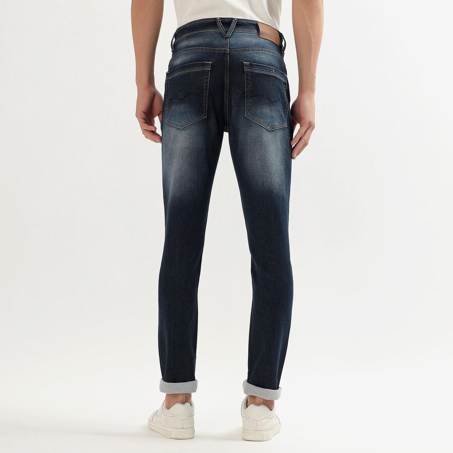 Men's Skinny Jeans , Dark Blue, large image number null
