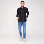 Men's 100% Cotton Casual Shirt, Brown, small image number null