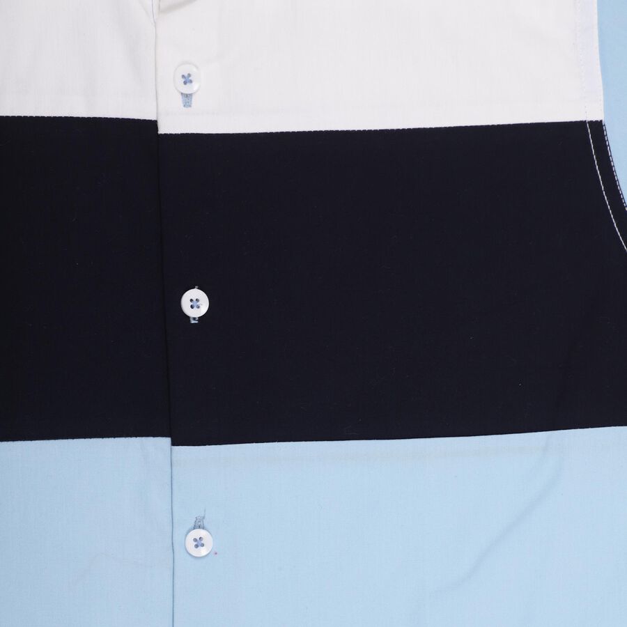 Boys' 100% Cotton Casual Shirt , Light Blue, large image number null