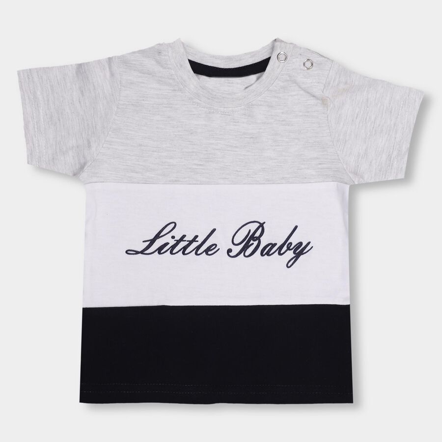 Infants' T-Shirt , Navy Blue, large image number null